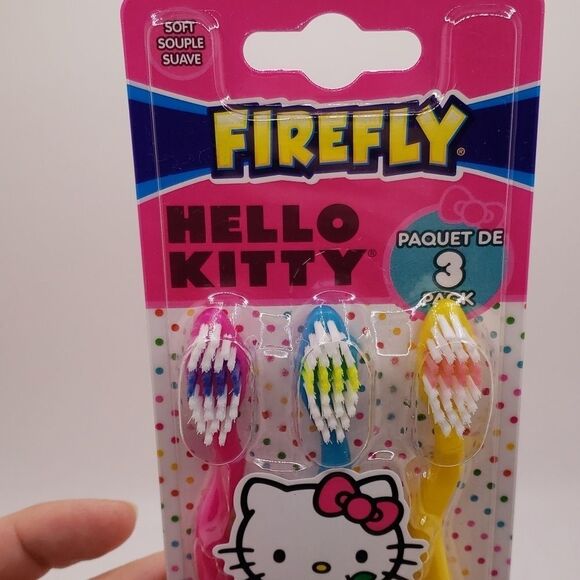 Hello Kitty toothbrush 3 pack - Picture 4 of 5